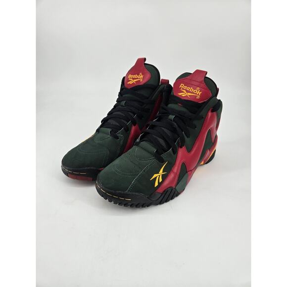 Reebok Kamikaze 2 Mid Seattle Alternate Basketball Shoes Sneakers Mens Sz 10 - Picture 2 of 11